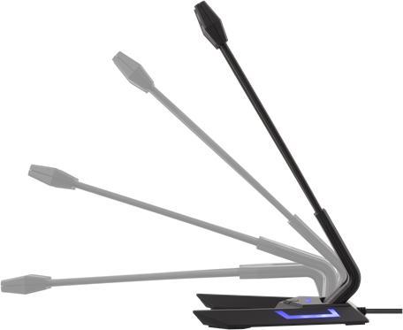 Produktbild Deltaco MF-104 microphone Black Table microphone