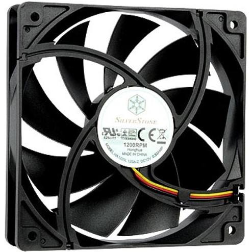 Thumbnail - Silverstone Fn121-P (120 mm, 1 x), PC Lüfter, Schwarz