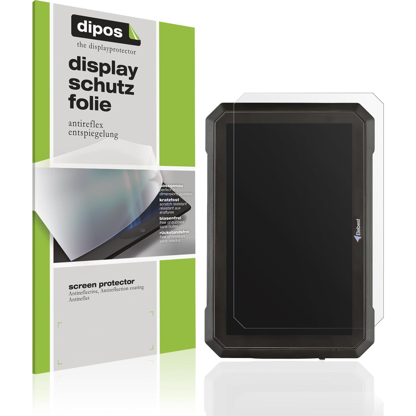 Dipos, Fahrzeug Navigation Zubehör, Schutzfolie Matt für Elebest A1207 7 Zoll
