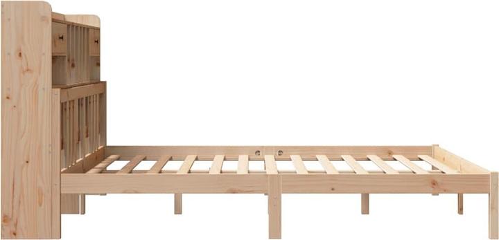 Image du produit vidaXL Bett mit Regal (180 x 200 cm)