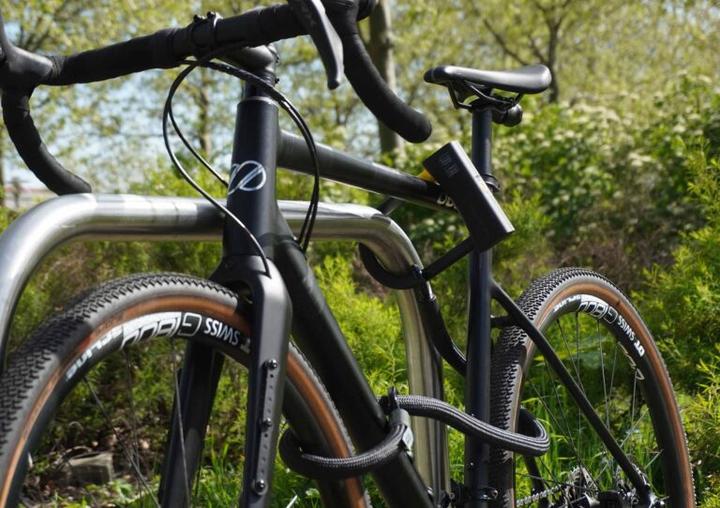 Produktbild Tex-Lock eyelet Kettenschloss + D-lock Mini-Bügelschloss