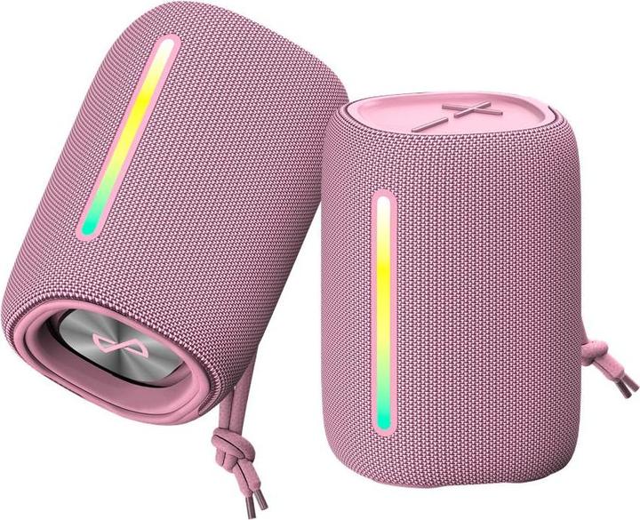 Actual product image Forever Bluetooth Speaker BS-10 LED pink (5 h)