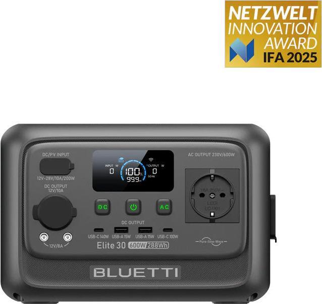 Produktbild Bluetti Premium 30 V2 (320 Wh, 4.30 kg)
