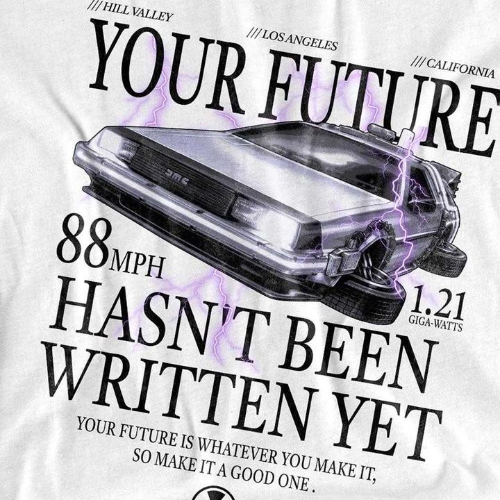 Produktbild Back to the Future It Hasn'T Been Written Yet TShirt (S)
