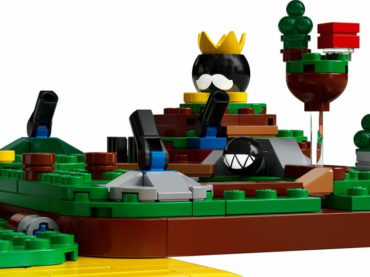 Actual product image LEGO Question Mark Block from Super Mario 64 (71395, LEGO Rare Sets, LEGO Super Mario)