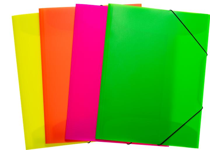 Productafbeelding HERMA A3 neon doorschijnende map (A3, 12x)