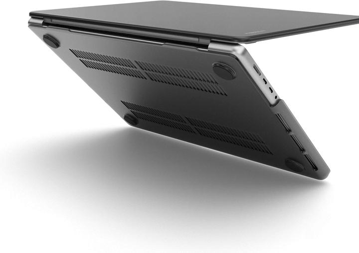 Image du produit Vonmählen Notebook-Hardcover Clear 14, Matt Black (14", Apple)