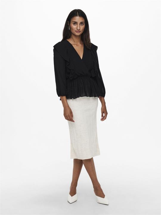 Actual product image Only Wrap ruffle top (M)