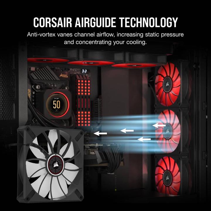 Actual product image Corsair ML ELITE Series (140 mm, 1 x)
