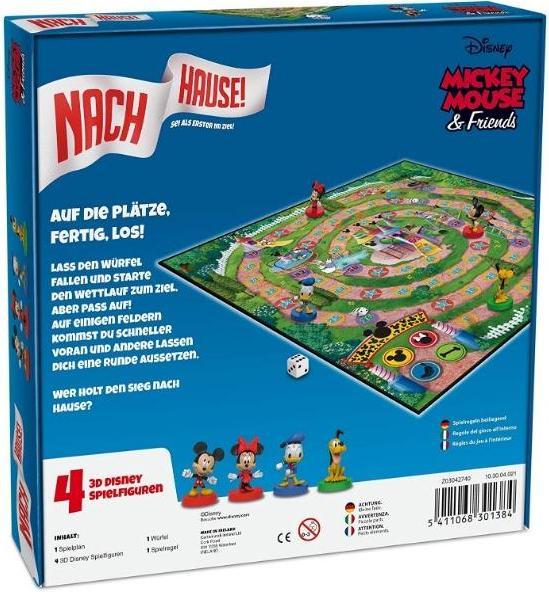 Actual product image ASS Altenburg 22501061 - Disney figure game, Mickey & Friends - Nach Hause, for 2 to 4 players, 4 years and older (German, Italian, French)