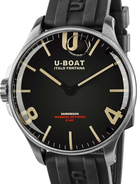 Immagine prodotto U-Boat Darkmoon 8463 -rannekello,, terÃƒÂs (Orologio da polso analogico, 44 mm)