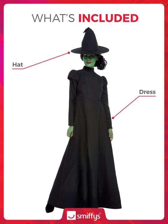Actual product image Smiffys Dark sorceress - witch (36, 38)
