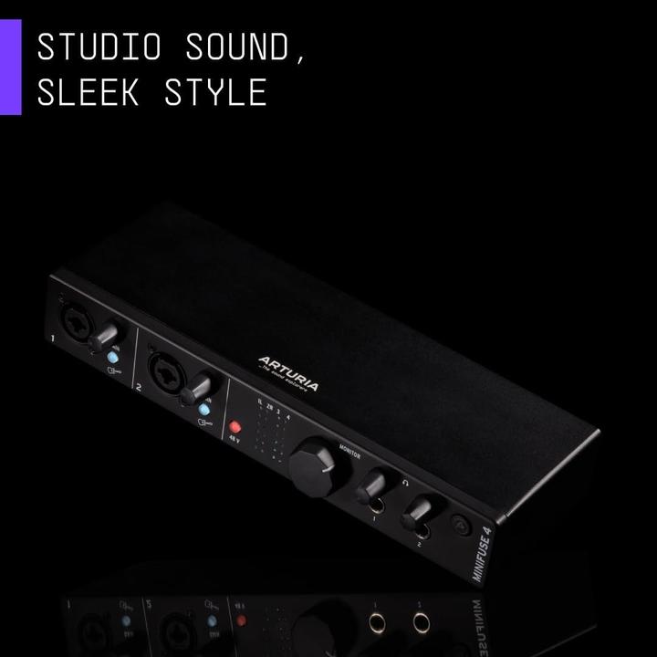 Actual product image Arturia MiniFuse 4 Black (USB)