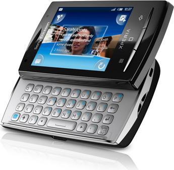 Sony Ericsson XPERIA X10 mini pro - QWERTZ - Black (2.55", 5 Mpx, 3G)