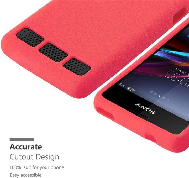 Actual product image Cadorabo TPU Frosted Cover