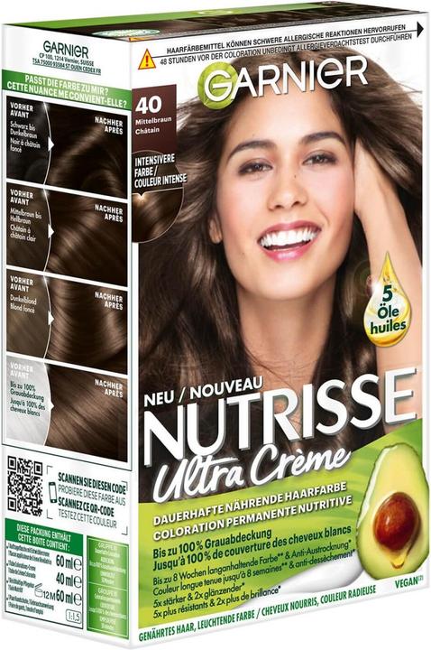 Produktbild Garnier Nutrisse Classic (40 Braun)