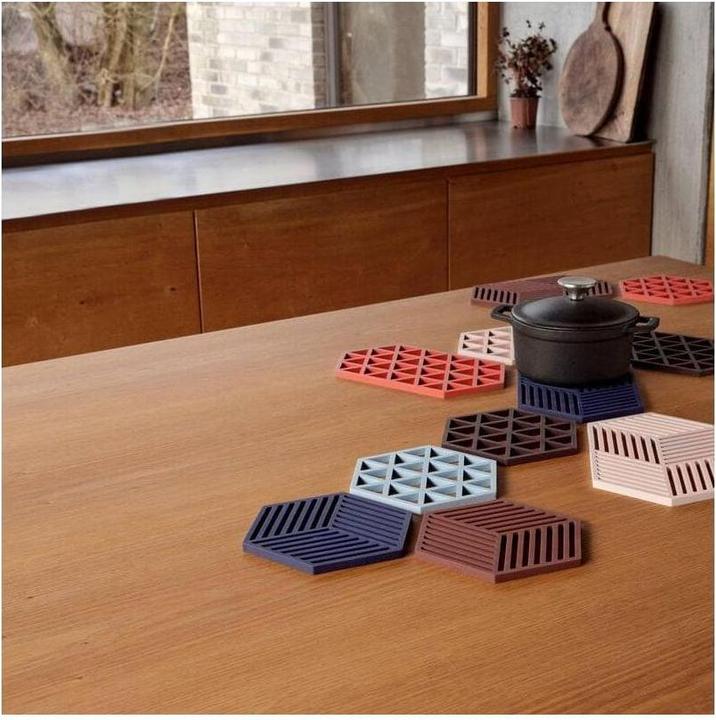 Produktbild Zone Denmark Topfuntersetzer Triangles Hellblau (1x)