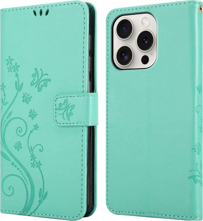 Immagine prodotto Cadorabo Custodia per Apple iPhone 15 PRO MAX Flower Book (Apple iPhone 15 Pro Max)