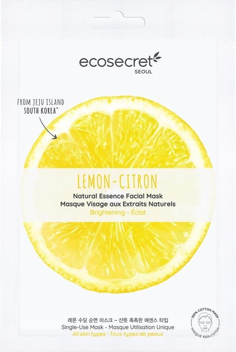 Ecosecret Gesichtsmaske strahlend Zitrone Btl 20 ml (20 ml)