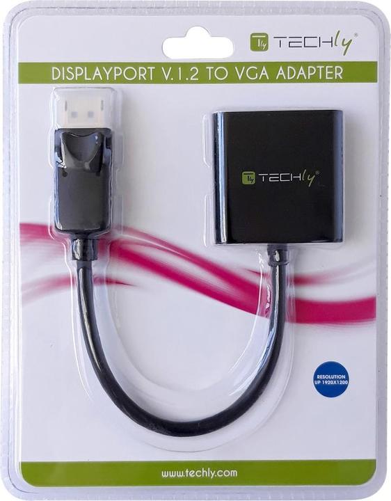 Produktbild Techly DisplayPort zu (VGA, 15 cm)