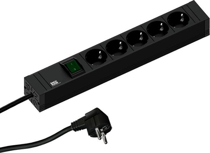 Produktbild Bachmann Connect Line (5x, CEE 7/3, 2 m)