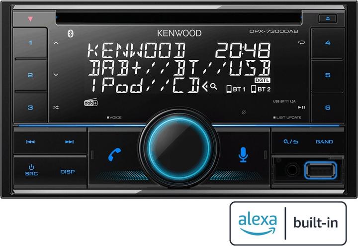 Actual product image Kenwood DPX-7300DAB (Android car, Apple Carplay)