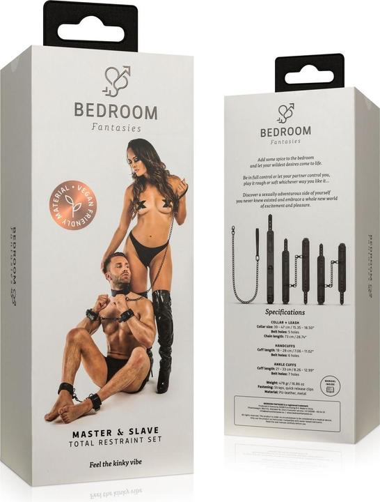 Actual product image Magic Silk Total Restraint Komplettes Set Schwarz