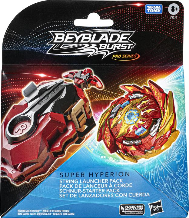 Actual product image Hasbro Bey Pro Series Super Hyperion String Lau (German)