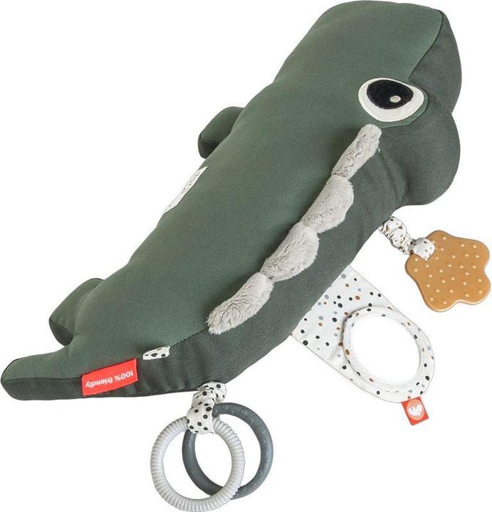 Actual product image Done by Deer Play cushion Croco green