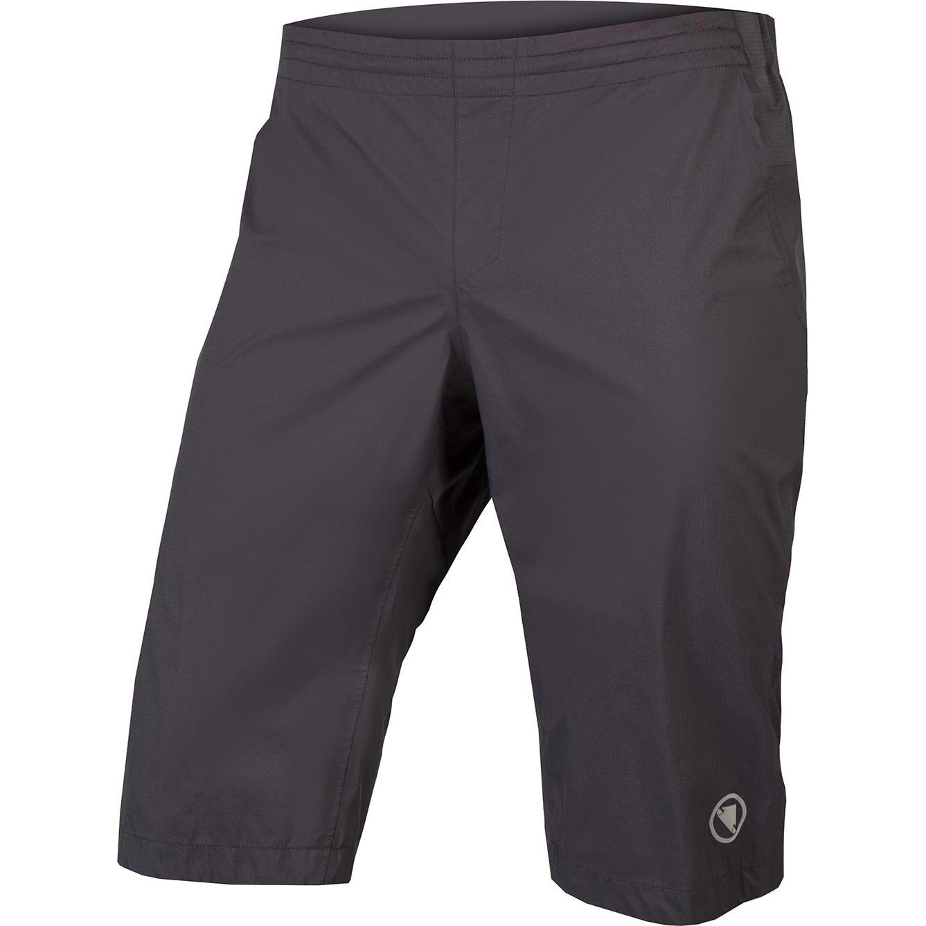 Endura, Herren, Velohosen, GV500 Wasserdichte Short (XL), Grau, XL