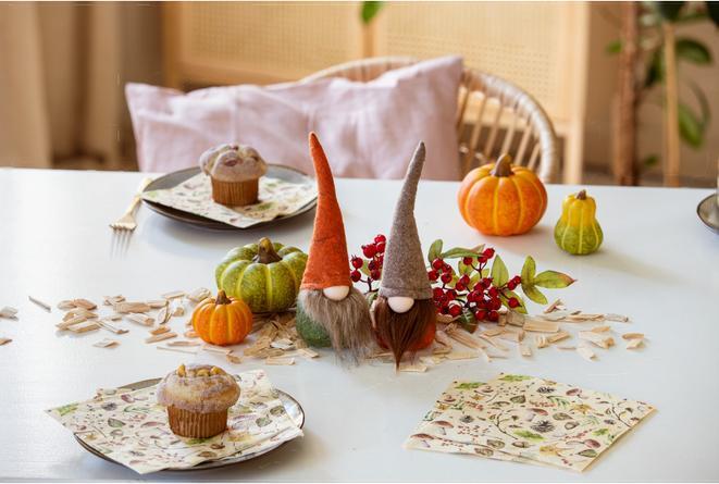 Produktbild MICA Living Kürbis - aus Terrakotta - ca. 5 x 5 x 7 cm - 1 Stück