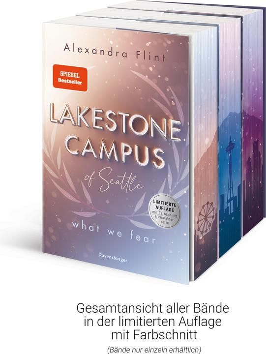 Ravensburger Lakestone Campus of Seattle, Band 3: What We Hide (Allemand, Alexandra Flint, 2025)