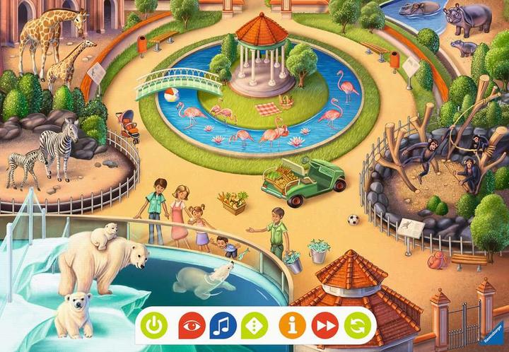Produktbild tiptoi Puzzle für kleine Entdecker: Zoo (12 Teile)