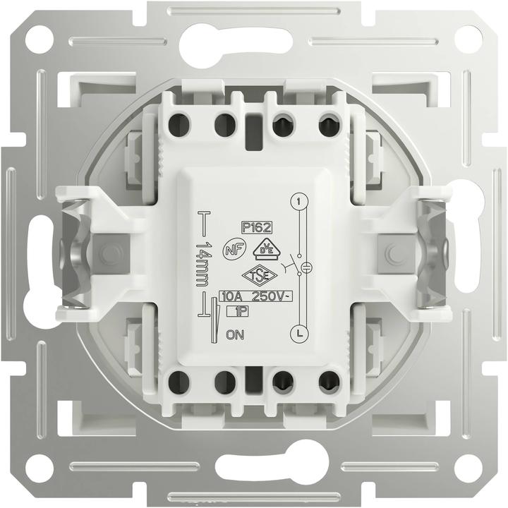 Produktbild Schneider Electric Taster Asfora Weiss (RAL 9003) EPH1670121D