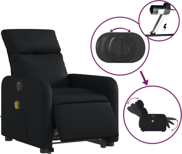 Produktbild vidaXL Massagesessel mit Aufstehhilfe