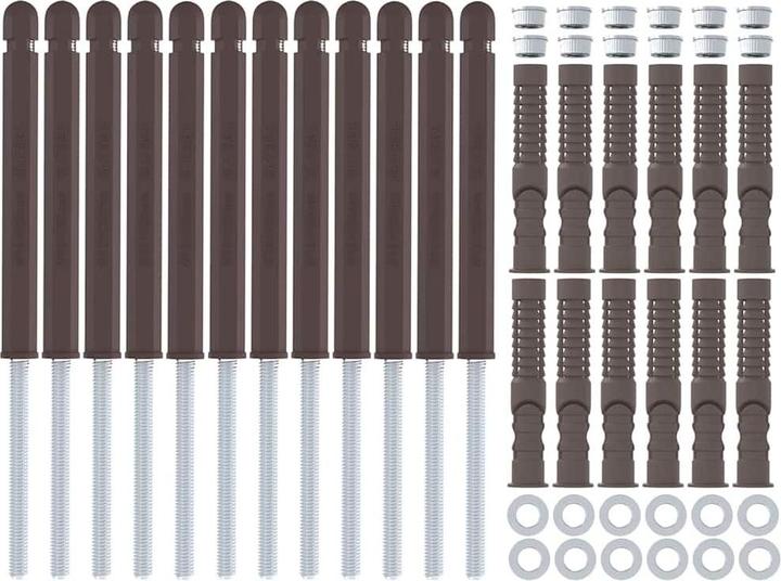 Actual product image vidaXL Schwebende Regalträger