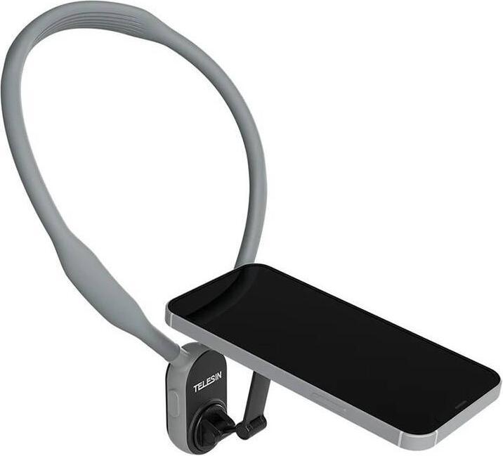 Immagine prodotto Telesin Supporto magnetico per il collo del telefono cellulare - Versione massima (grigio)