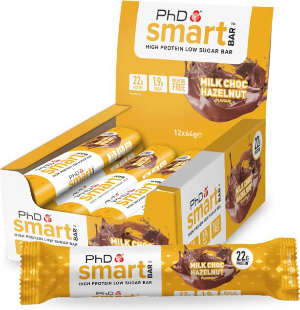 Produktbild PHD Smart Bar (768 g, 12 Stk.)