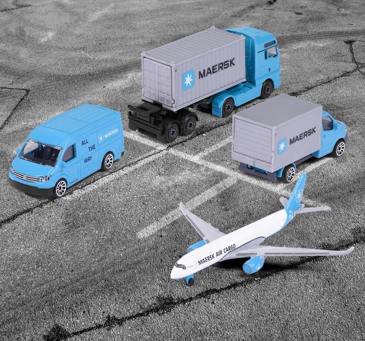 Produktbild Majorette MAERSK 4 Pieces Giftpack