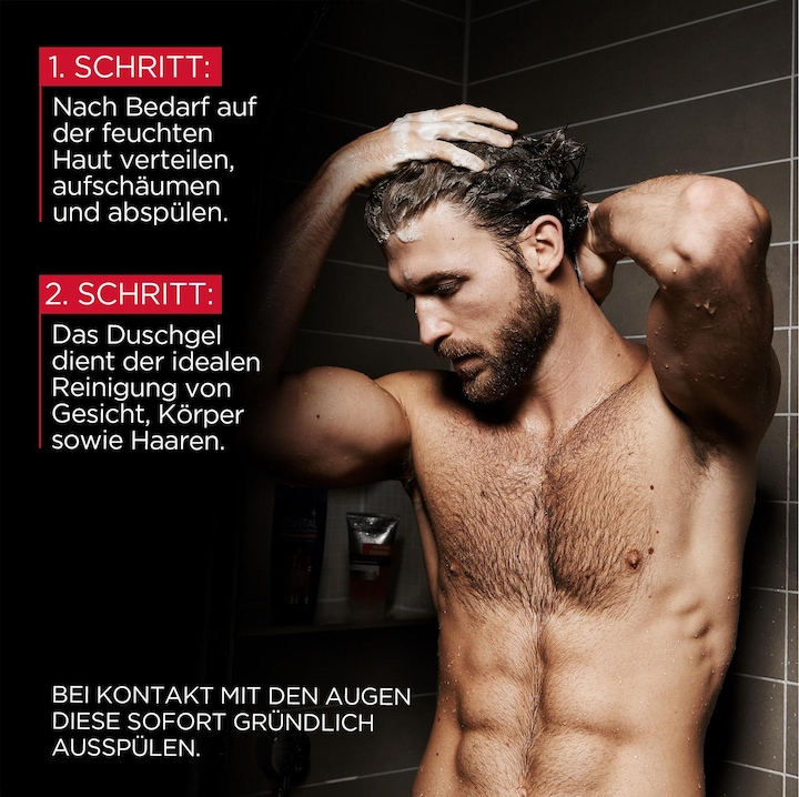 Actual product image L'Oréal Paris Men Expert Shower 250ml Ultimate Vitality (250 ml)