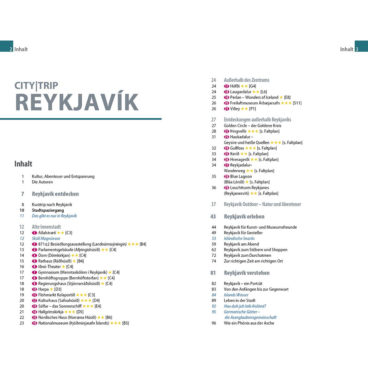 Thumbnail - CityTrip Reykjavík, Ratgeber von Sabine Burger, Alexander Schwarz