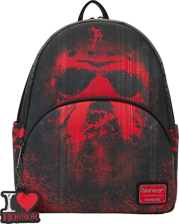 Actual product image Loungefly Freitag der 13. by Mini Rucksack I Heart Horror