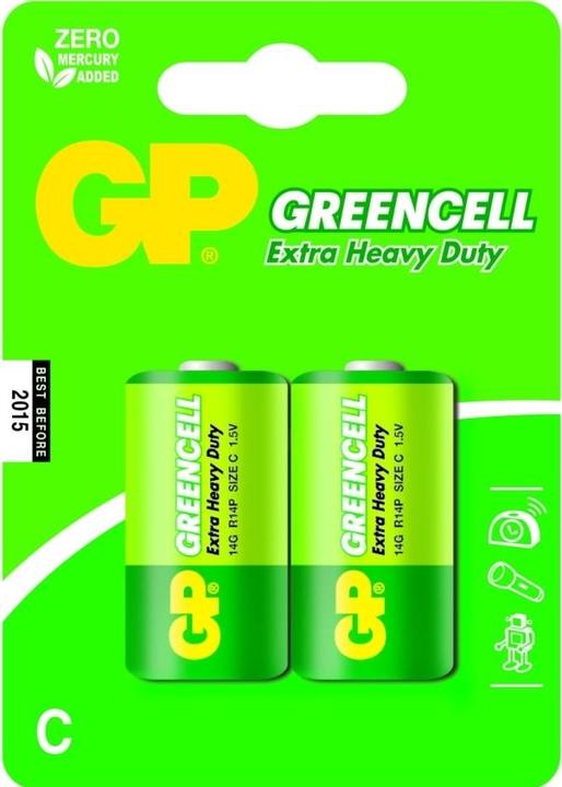 Image du produit GP Batteries ÉLÉMENT (GP14G, R14) (2 pcs, C)