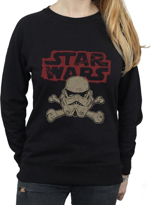 Produktbild Star Wars Stormtrooper Skull Logo Sweatshirt (S)