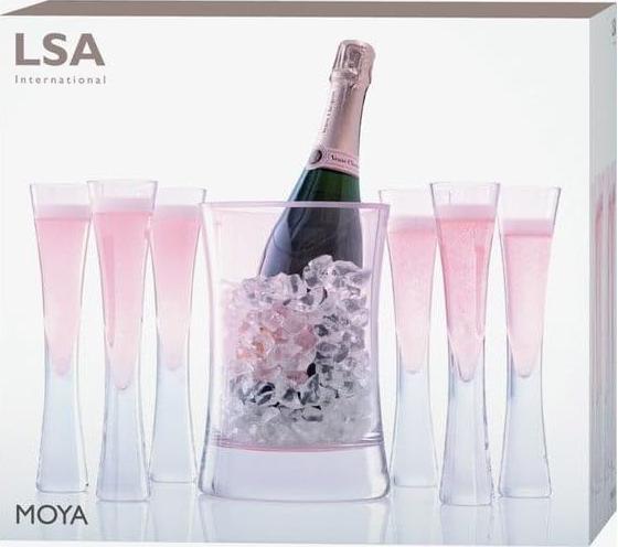 Produktbild LSA Moya Servierset - hellrosa