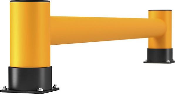 Actual product image Ampere Shelf unit end protection, single plank, length 2.50 m, height 400 mm, traffic