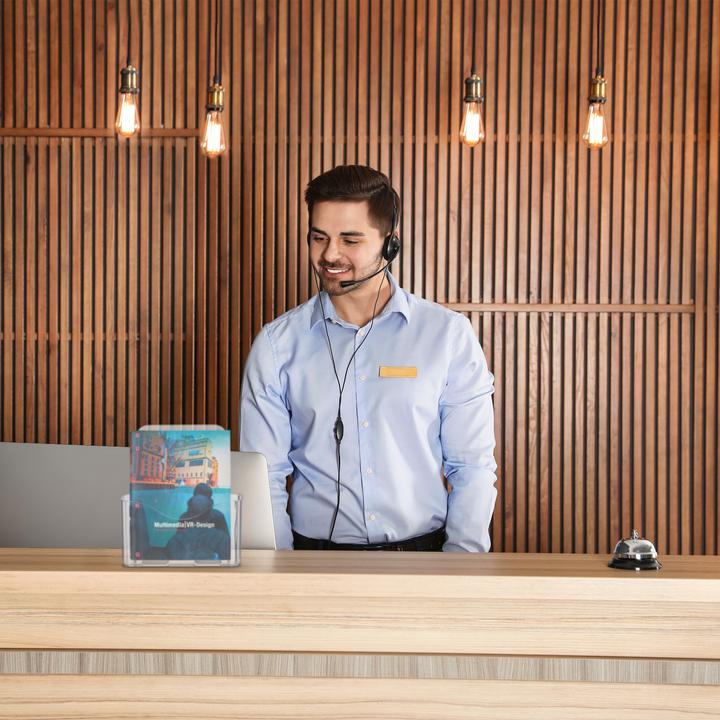 Productafbeelding Relaxdays 10x brochurestandaard (A5)