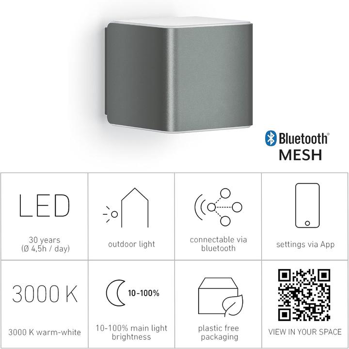 Produktbild Steinel LED Aussenleuchte L 840 C (319 lm, IP44)