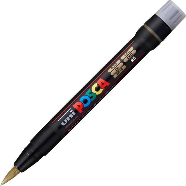 Image du produit Posca Brush Tip PCF-350 (Or, 10 mm, 1 x)