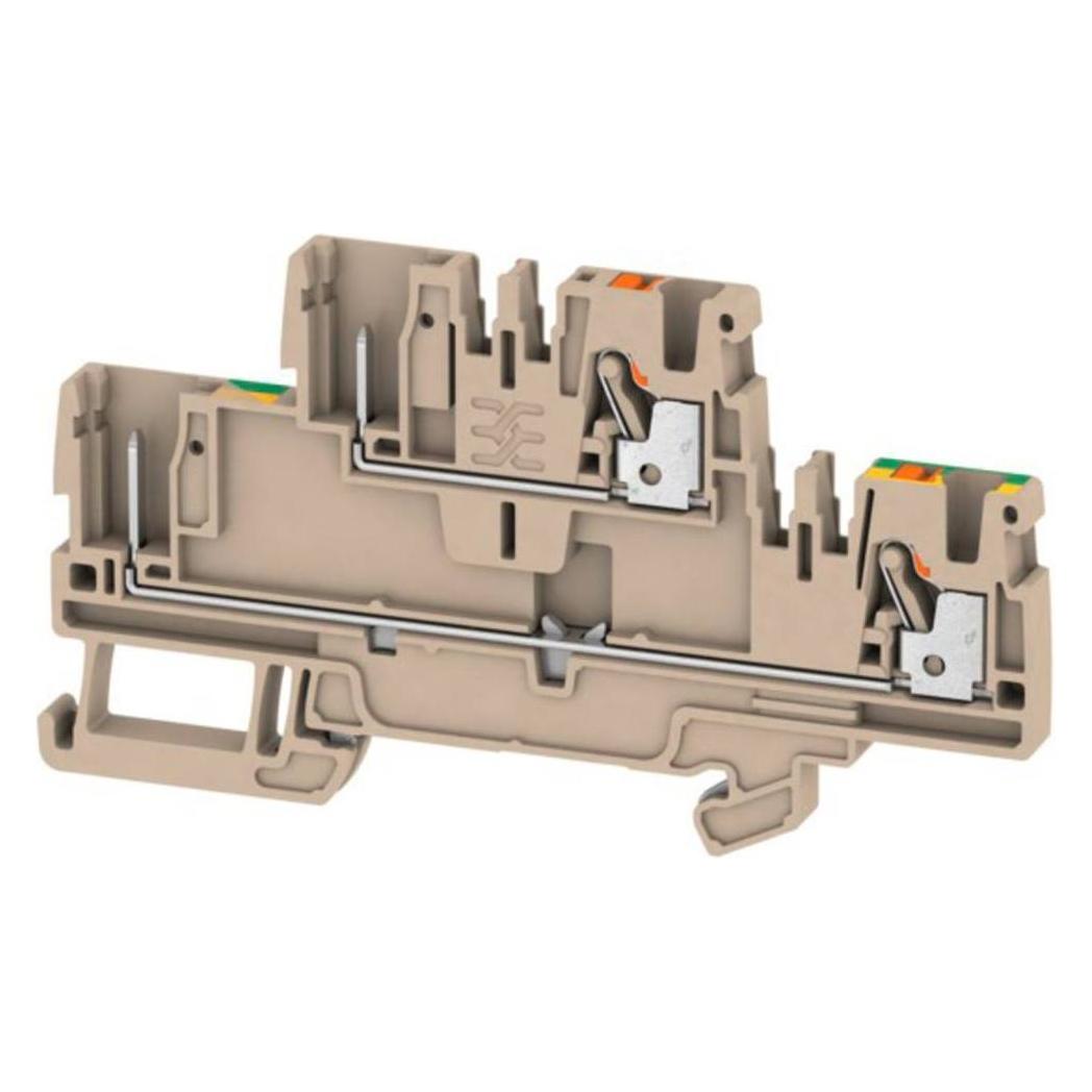 Weidmüller Beige Apgtb 2.5 2T Ft-Pe 4C/2, Accessori Di Elettronica + Alloggiamento,